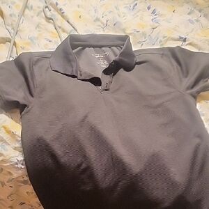 Women's Classic Gray Button Down Shirt